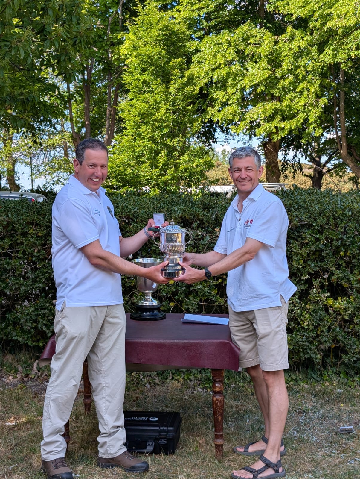 Rob Lygoe wins the Lord Cottesloe's Cup and Gold Jewel